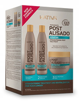 Kativa Post Alisado Keratina Zestaw 3x250ml