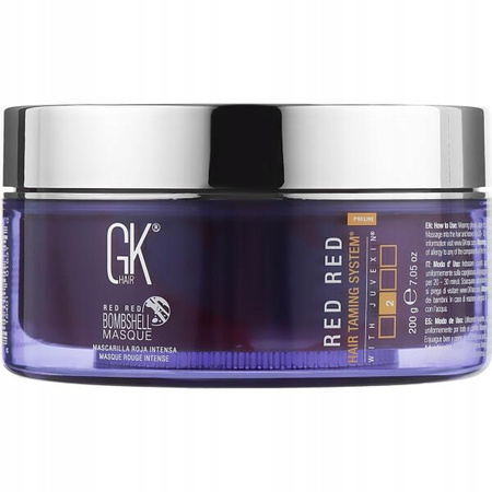 Odżywka do włosów - Global Keratin GKHair Red Red Maska 200g