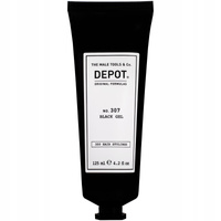 Żel do maskowania siwych refleksów - Depot NO. 307 Black Gel 125ml