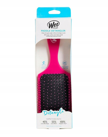 Szczotka do włosów - Wet Brush Paddle Detangler Pink