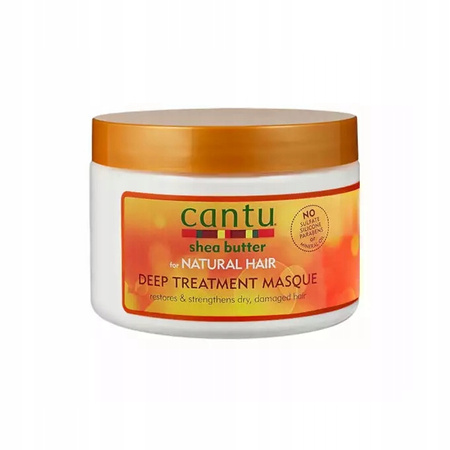 Maska do włosów suchych - Cantu Shea Butter Deep Treatment 340g