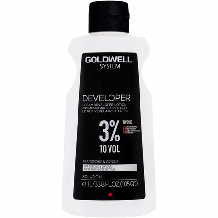 Aktywator do farb - Goldwell System Developer Lotion Oxydant 3% 1000ml