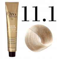 Fanola Oro Therapy Farba 11.1 Super Jasny Popielaty Blond