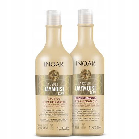 Szampon i Odżywka do włosów - INOAR DUO Daymoist 1000ml