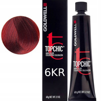 Farba do włosów - Goldwell TOPCHIC 60ml 6-KR Profesjonalna