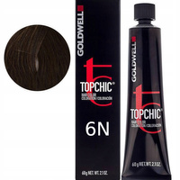 Farba do włosów - Goldwell TOPCHIC 60ml 6-N Profesjonalna