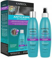 Kareol Anti-Dandruff Kit Szampon + Serum 2x300ml Przeciwłupieżowy