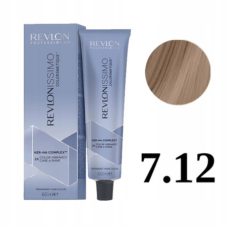 Farba do włosów - Revlon Revlonissimo Colorsmetique 60ml 7.12