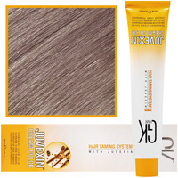 Farba do włosów - Global Keratin GKHair 8.12 Pearl LightBlonde 100ml