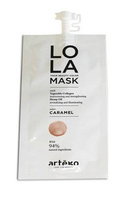 Maska do włosów - ARTEGO LOLA Your Beauty Color Mask Caramel 20 ml