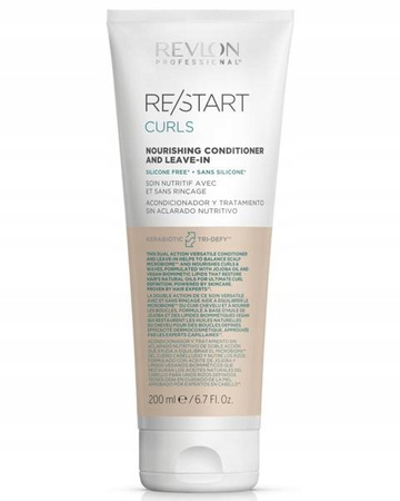 Odżywka do włosów - Revlon Restart Curls Cleancer 200ml