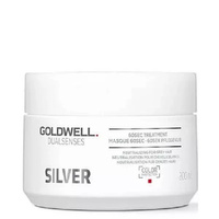 Maska do włosów siwych i blond - Goldwell DLS Silver 60 sec 200ml