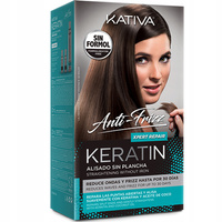 Zestaw do keratynowego prostowania włosów - Kativa Keratin Xpert Repair