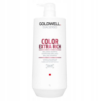 Szampon do włosów grubych - Goldwell Color Extra Rich 1000ml Nabłyszczający