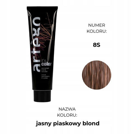 Farba do włosów - ARTEGO Farba 150ml Color 8S