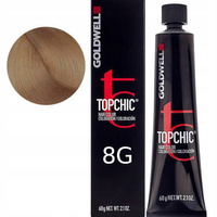 Farba do włosów - Goldwell TOPCHIC 60ml 8-G Profesjonalna