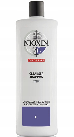 Szampon do włosów - Nioxin SYSTEM 6 Cleanser 1000ml