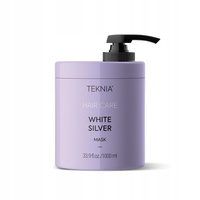 Lakme Teknia White Silver Mask 1000ml - Maska Złota do Włosów Blond XXL