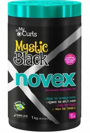 Maska do włosów - Novex Deep Hair Mystic Black 1kg