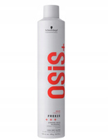 Lakier do włosów - Schwarzkopf Osis+ Freeze Strong 500ml Mocno utrwalający