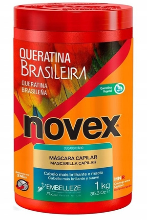 Maska do włosów - Novex Brazilian Keratin 400g