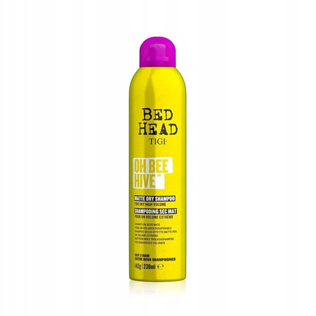 TIGI BH Oh Bee Hive Matte Dry Shampoo 238ml Matowy Szampon Suchy