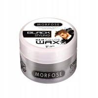 Wosk do włosów - Morfose Colour Wax Black 100ml