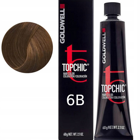 Farba do włosów - Goldwell TOPCHIC 60ml 6-B Profesjonalna