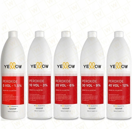 Utleniacz do włosów - Alfaparf YELLOW Peroxide 20VOL 6% 150ml