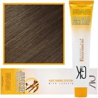 Farba do włosów - Global Keratin GKHair 7.1 Ash Blonde 100ml