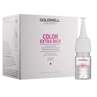 Serum do włosów - Goldwell DLS Color Extra Rich Lock Serum 12x18ml