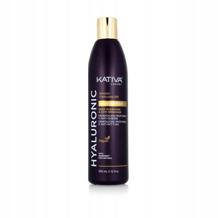 Szampon do włosów - KATIVA Hyaluronic Keratin CoQ10 355ml