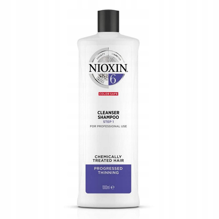 Szampon do włosów - Nioxin SYSTEM 6 Cleanser 1000ml