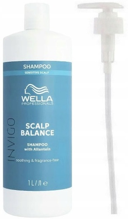 Szampon do wrażliwej skóry głowy - Wella INVIGO Scalp Balance 1000ml