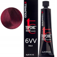 Farba do włosów - Goldwell TOPCHIC 60ml 6-VV MAX Profesjonalna