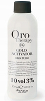 Fanola Oro Therapy Aktywator 10 vol 3% 150ml - Delikatne Aktywowanie Farby